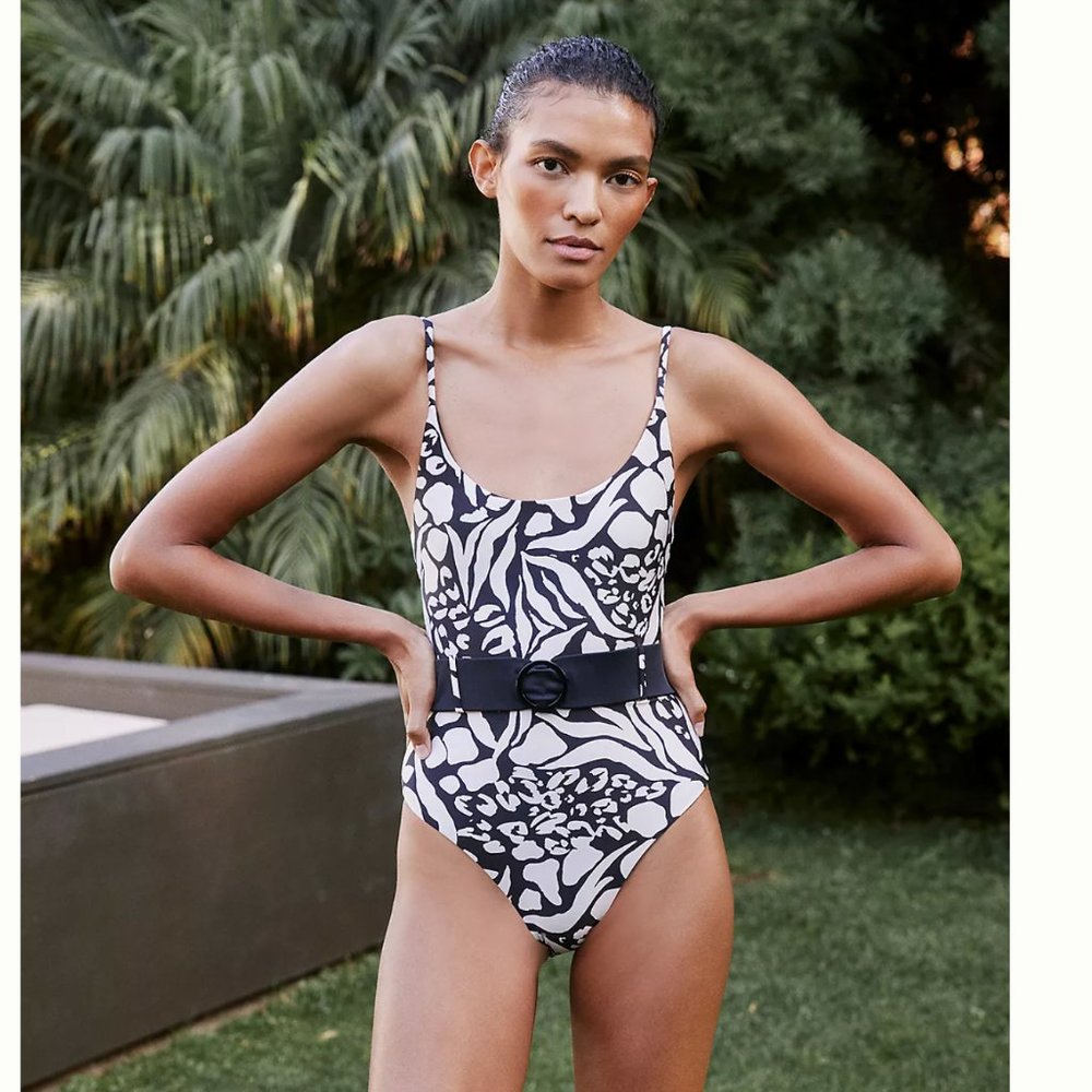 Beach Riot Belted One-Piece Swimsuit (Brand New!)